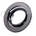 Aro empotrado Circular 90mm Basculante Acero Negro - Imagen 2