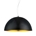 Lámpara Oval Capella Negra - Imagen 1