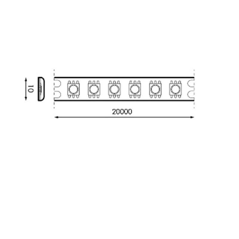 Tira Led 24V DC 900Im IP68- 20 metros - Imagen 2
